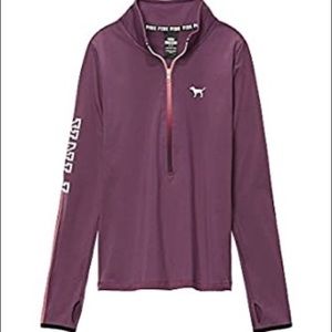 Victoria Secret Pink Long Sleeve Ultimate Half Zip